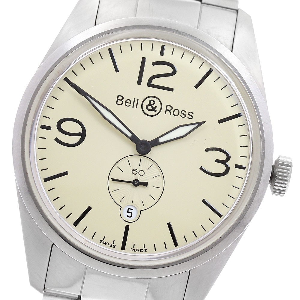 Bell&Ross BR123-95-SS Mens Automatic Wristwatch Small Seconds Swiss (1 of 5)