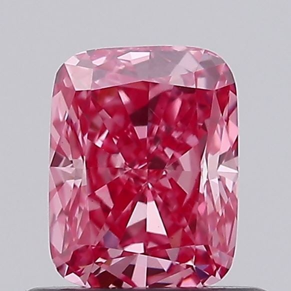 Loose Diamond - CUSHION MODIFIED 0.76ct Fancy Vivid Pink VS1: Loose Diamond - CUSHION MODIFIED 0.76ct Fancy Vivid Pink VS1 Source: This is a real non-mined Diamond that has been grown in a lab Shape: CUSHION MODIFIED Carats: 0.76 Color: Fancy Vivid Pink Certific