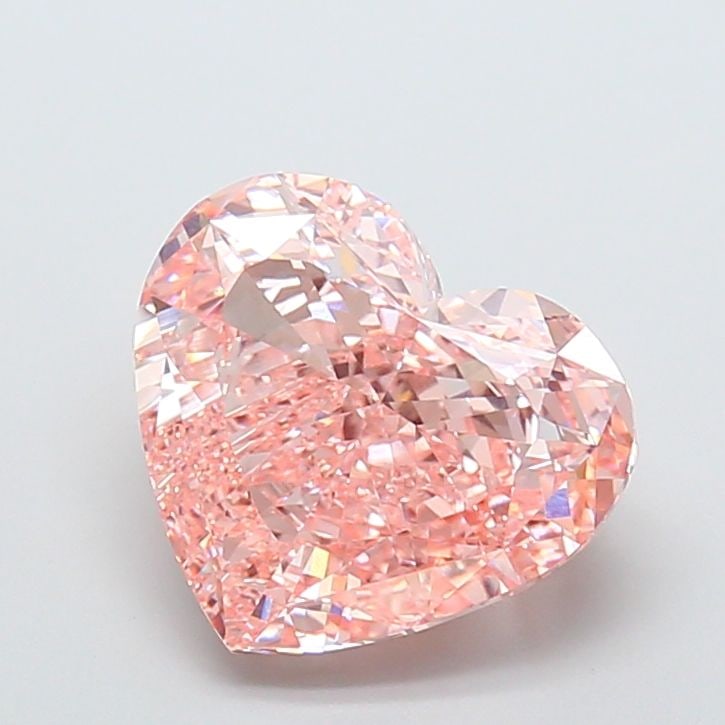 Loose Diamond - HEART 10.05ct Fancy Intense Pink VVS2: Loose Diamond - HEART 10.05ct Fancy Intense Pink VVS2 Source: This is a real non-mined Diamond that has been grown in a lab Shape: HEART Carats: 10.05 Color: Fancy Intense Pink Certification: IGI Vide