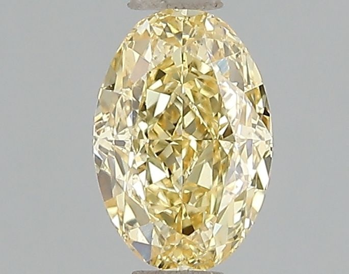 Loose Diamond - OVAL 1.07ct Fancy Intense Yellow VS2: Loose Diamond - OVAL 1.07ct Fancy Intense Yellow VS2 Source: This is a real non-mined Diamond that has been grown in a lab Shape: OVAL Carats: 1.07 Color: Fancy Intense Yellow Certification: IGI Video