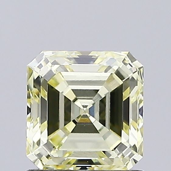Loose Diamond - ASSCHER 1.0ct Fancy Intense Yellow VS1: Loose Diamond - ASSCHER 1.0ct Fancy Intense Yellow VS1 Source: This is a real non-mined Diamond that has been grown in a lab Shape: ASSCHER Carats: 1.0 Color: Fancy Intense Yellow Certification: NONE 