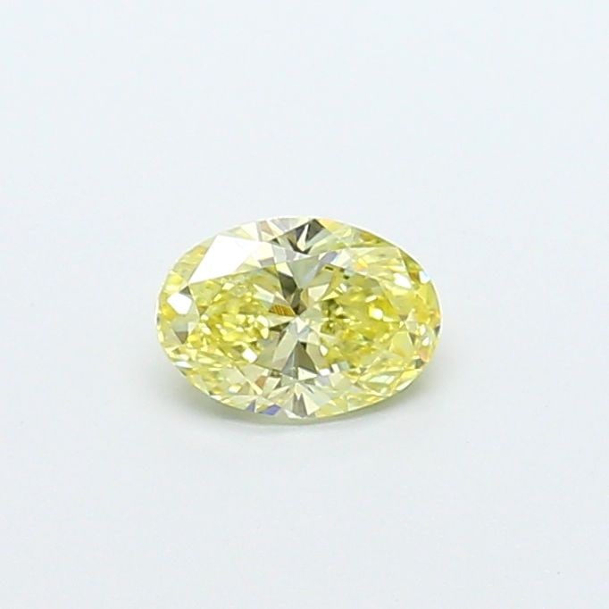 Loose Diamond - OVAL 0.53ct Fancy Intense Yellow VS1: Loose Diamond - OVAL 0.53ct Fancy Intense Yellow VS1 Source: This is a real non-mined Diamond that has been grown in a lab Shape: OVAL Carats: 0.53 Color: Fancy Intense Yellow Certification: IGI Video