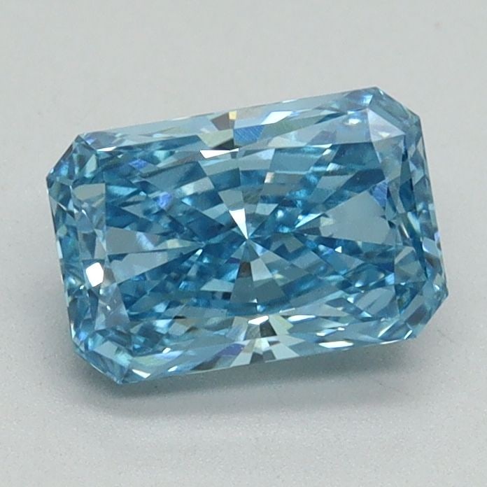 Loose Diamond - RADIANT 1.12ct Fancy Vivid Blue VS1: Loose Diamond - RADIANT 1.12ct Fancy Vivid Blue VS1 Source: This is a real non-mined Diamond that has been grown in a lab Shape: RADIANT Carats: 1.12 Color: Fancy Vivid Blue Certification: IGI Video: