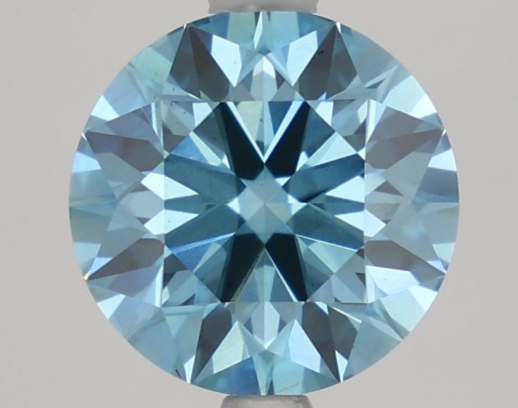 Loose Diamond - ROUND 2.51ct Fancy Vivid Blue VS1: Loose Diamond - ROUND 2.51ct Fancy Vivid Blue VS1 Source: This is a real non-mined Diamond that has been grown in a lab Shape: ROUND Carats: 2.51 Color: Fancy Vivid Blue Certification: NONE Video: