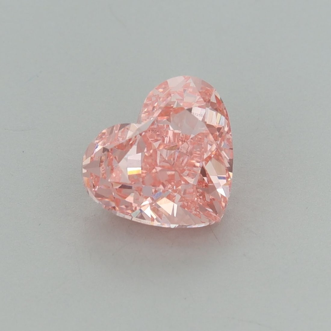 Loose Diamond - HEART 2.25ct Fancy Vivid Pink VS1: Loose Diamond - HEART 2.25ct Fancy Vivid Pink VS1 Source: This is a real non-mined Diamond that has been grown in a lab Shape: HEART Carats: 2.25 Color: Fancy Vivid Pink Certification: IGI Video: