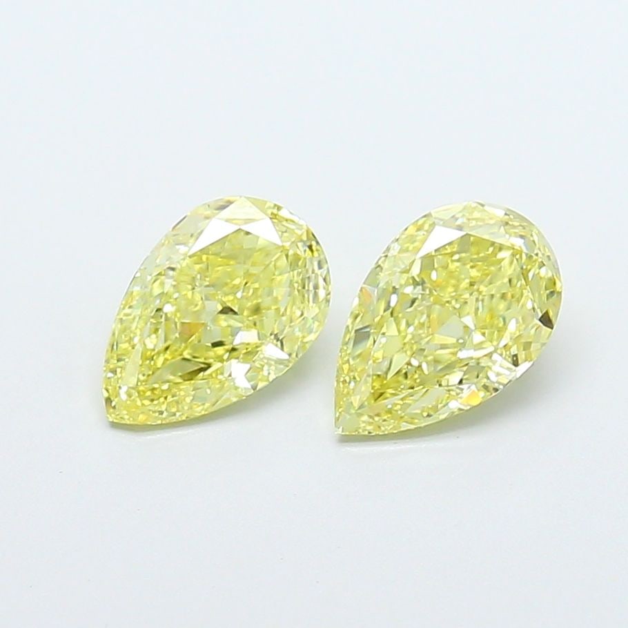 Loose Diamond - PEAR 1.06ct Fancy Yellow VVS2: Loose Diamond - PEAR 1.06ct Fancy Yellow VVS2 Source: This is a real non-mined Diamond that has been grown in a lab Shape: PEAR Carats: 1.06 Color: Fancy Yellow Certification: IGI Video: