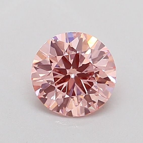 Loose Diamond - ROUND 0.63ct Fancy Vivid Pink VS1: Loose Diamond - ROUND 0.63ct Fancy Vivid Pink VS1 Source: This is a real non-mined Diamond that has been grown in a lab Shape: ROUND Carats: 0.63 Color: Fancy Vivid Pink Certification: NONE The