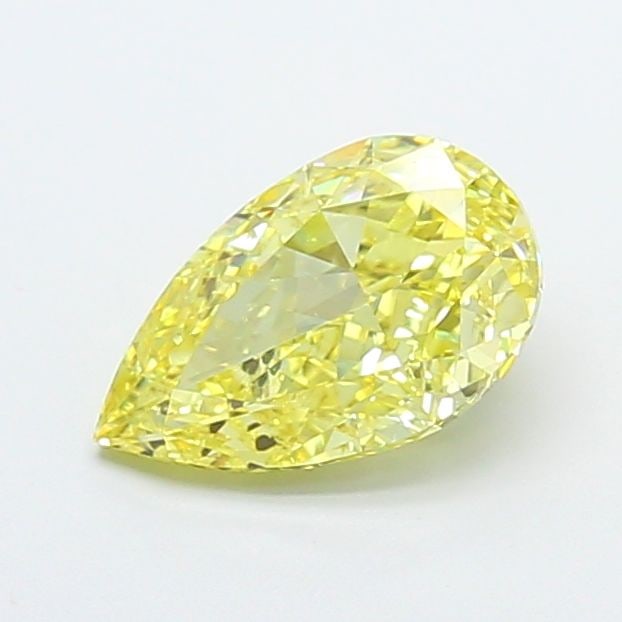 Loose Diamond - PEAR 2.51ct Fancy Vivid Yellow SI1: Loose Diamond - PEAR 2.51ct Fancy Vivid Yellow SI1 Source: This is a real non-mined Diamond that has been grown in a lab Shape: PEAR Carats: 2.51 Color: Fancy Vivid Yellow Certification: IGI Video: