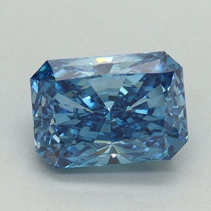 Loose Diamond - RADIANT 1.21ct Fancy Vivid Blue VS1: Loose Diamond - RADIANT 1.21ct Fancy Vivid Blue VS1 Source: This is a real non-mined Diamond that has been grown in a lab Shape: RADIANT Carats: 1.21 Color: Fancy Vivid Blue Certification: IGI Video: