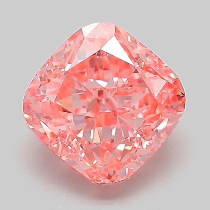 Loose Diamond - CUSHION MODIFIED 2.09ct Fancy Vivid Pink VS1: Loose Diamond - CUSHION MODIFIED 2.09ct Fancy Vivid Pink VS1 Source: This is a real non-mined Diamond that has been grown in a lab Shape: CUSHION MODIFIED Carats: 2.09 Color: Fancy Vivid Pink Certific