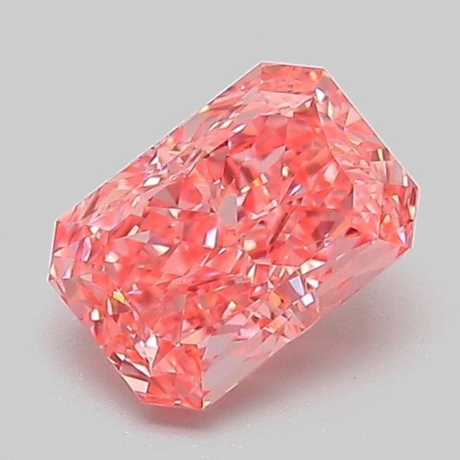 Loose Diamond - RADIANT 1.11ct Fancy Vivid Pink VVS2: Loose Diamond - RADIANT 1.11ct Fancy Vivid Pink VVS2 Source: This is a real non-mined Diamond that has been grown in a lab Shape: RADIANT Carats: 1.11 Color: Fancy Vivid Pink Certification: IGI