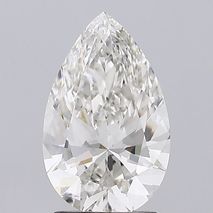 Loose Diamond - PEAR 1.9ct H VS1: Loose Diamond - PEAR 1.9ct H VS1 Source: This is a real non-mined Diamond that has been grown in a lab Shape: PEAR Carats: 1.9 Color: H Clarity: VS1 Certification: IGI Video: