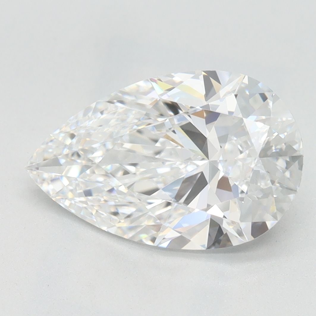 Loose Diamond - PEAR 2.14ct D IF: Loose Diamond - PEAR 2.14ct D IF Source: This is a real non-mined Diamond that has been grown in a lab Shape: PEAR Carats: 2.14 Color: D Clarity: IF Certification: IGI Video: