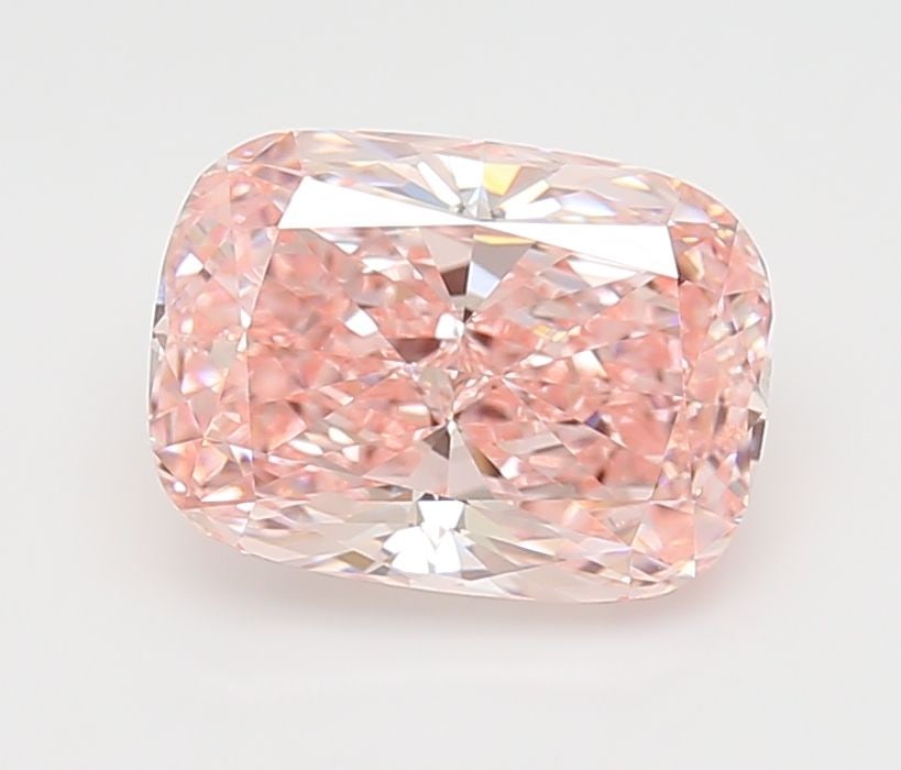 Loose Diamond - CUSHION MODIFIED 3.09ct Fancy Vivid Pink VVS2: Loose Diamond - CUSHION MODIFIED 3.09ct Fancy Vivid Pink VVS2 Source: This is a real non-mined Diamond that has been grown in a lab Shape: CUSHION MODIFIED Carats: 3.09 Color: Fancy Vivid Pink Certifi