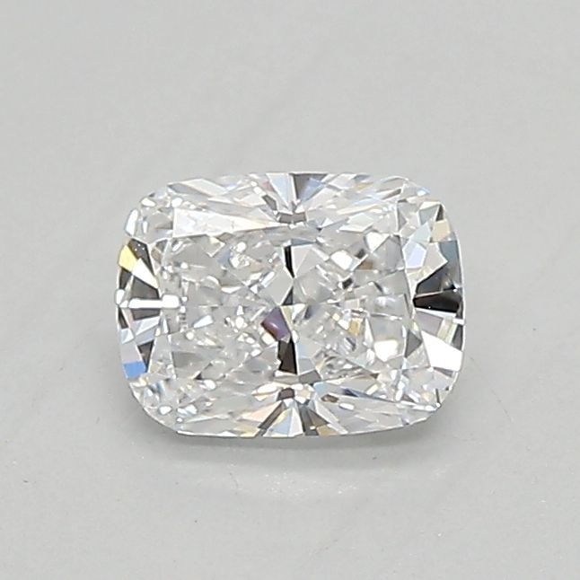 Loose Diamond - CUSHION MODIFIED 0.53ct D VVS1: Loose Diamond - CUSHION MODIFIED 0.53ct D VVS1 Source: This is a real non-mined Diamond that has been grown in a lab Shape: CUSHION MODIFIED Carats: 0.53 Color: D Clarity: VVS1 Certification: IGI Vide