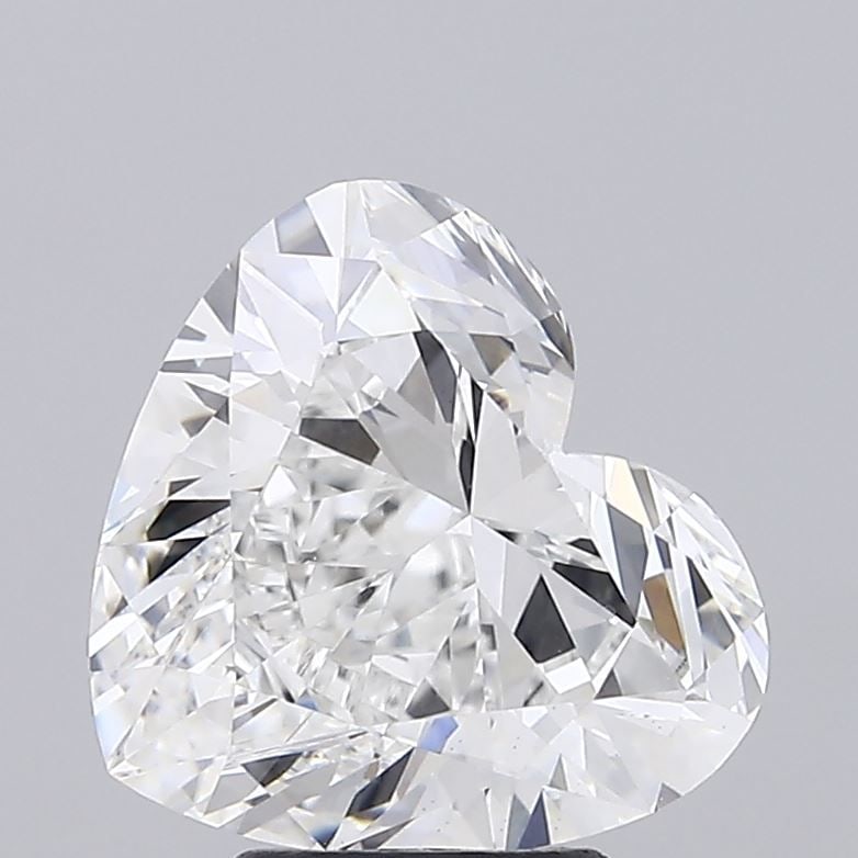 Loose Diamond - HEART 5.02ct E VVS2: Loose Diamond - HEART 5.02ct E VVS2 Source: This is a real non-mined Diamond that has been grown in a lab Shape: HEART Carats: 5.02 Color: E Clarity: VVS2 Certification: IGI Video: