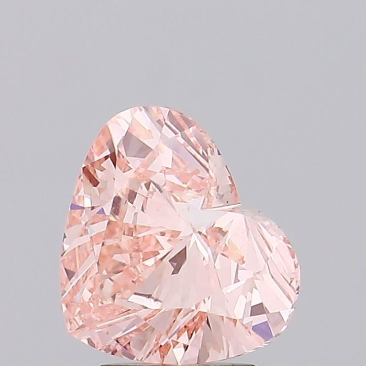 Loose Diamond - HEART 3.0ct Fancy Intense Pink VS2: Loose Diamond - HEART 3.0ct Fancy Intense Pink VS2 Source: This is a real non-mined Diamond that has been grown in a lab Shape: HEART Carats: 3.0 Color: Fancy Intense Pink Certification: IGI Video:
