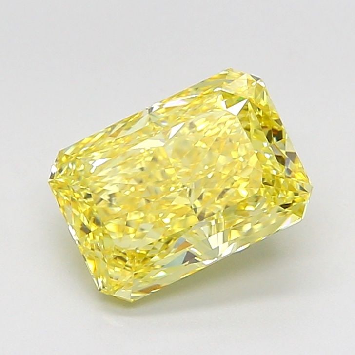 Loose Diamond - RADIANT 3.06ct Fancy Vivid Yellow VVS2: Loose Diamond - RADIANT 3.06ct Fancy Vivid Yellow VVS2 Source: This is a real non-mined Diamond that has been grown in a lab Shape: RADIANT Carats: 3.06 Color: Fancy Vivid Yellow Certification: IGI Vi
