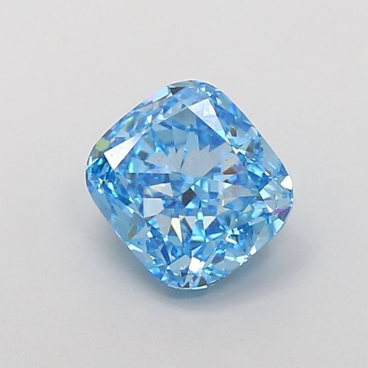 Loose Diamond - CUSHION MODIFIED 3.12ct Fancy Vivid Blue VVS1: Loose Diamond - CUSHION MODIFIED 3.12ct Fancy Vivid Blue VVS1 Source: This is a real non-mined Diamond that has been grown in a lab Shape: CUSHION MODIFIED Carats: 3.12 Color: Fancy Vivid Blue Certifi
