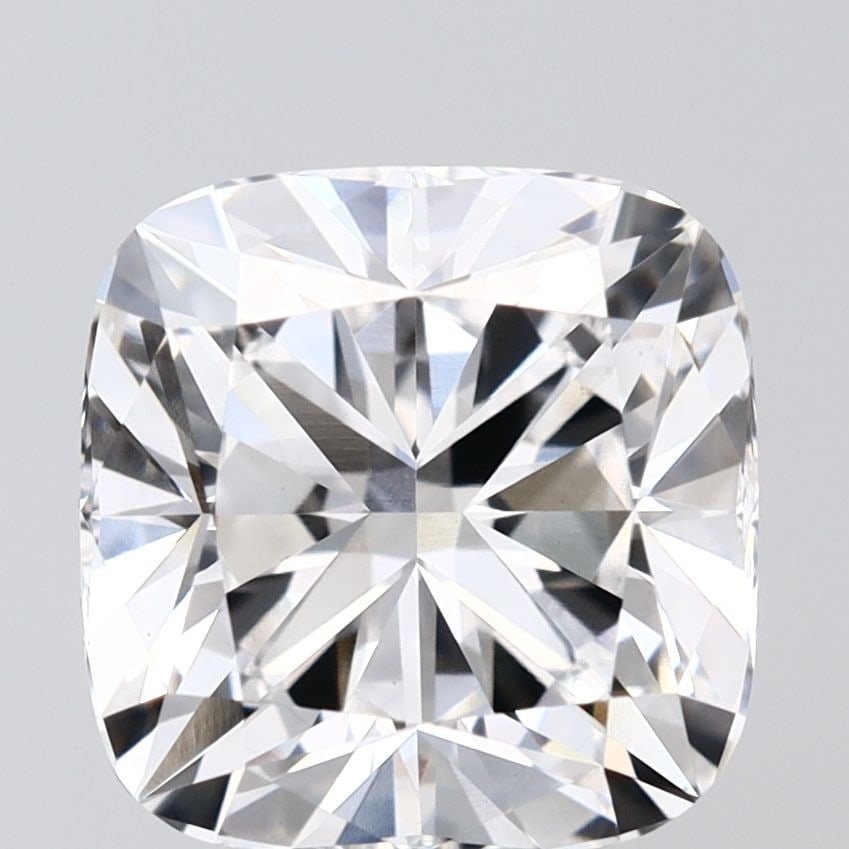 Loose Diamond - CUSHION BRILLIANT 2.7ct E VS1: Loose Diamond - CUSHION BRILLIANT 2.7ct E VS1 Source: This is a real non-mined Diamond that has been grown in a lab Shape: CUSHION BRILLIANT Carats: 2.7 Color: E Clarity: VS1 Certification: GIA Video: