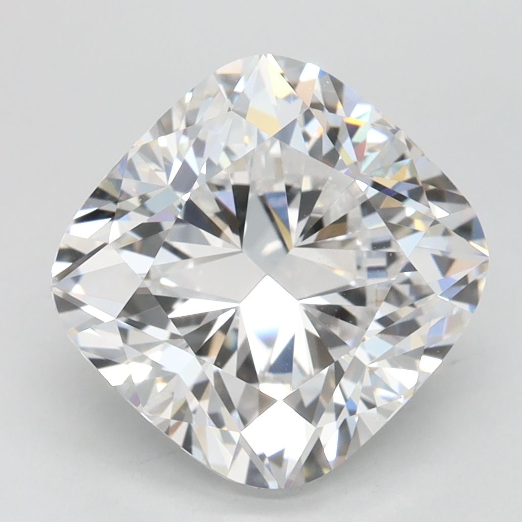Loose Diamond - CUSHION MODIFIED 3.61ct D FL: Loose Diamond - CUSHION MODIFIED 3.61ct D FL Source: This is a real non-mined Diamond that has been grown in a lab Shape: CUSHION MODIFIED Carats: 3.61 Color: D Clarity: FL Certification: IGI Video:
