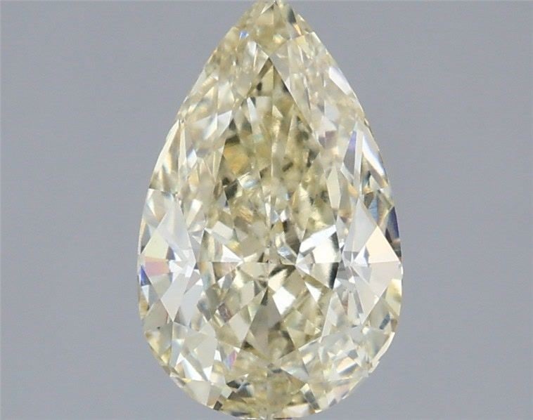Loose Diamond - PEAR 1.57ct Fancy Light Yellow VS1: Loose Diamond - PEAR 1.57ct Fancy Light Yellow VS1 Source: This is a real non-mined Diamond that has been grown in a lab Shape: PEAR Carats: 1.57 Color: Fancy Light Yellow Certification: IGI Video: