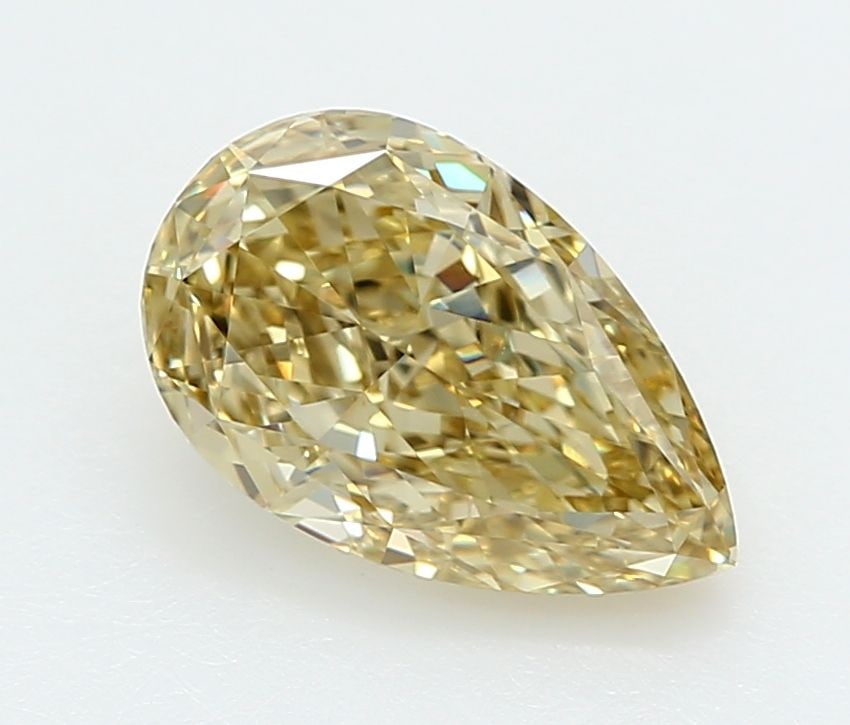 Loose Diamond - PEAR 3.16ct Fancy Intense Yellow VS1: Loose Diamond - PEAR 3.16ct Fancy Intense Yellow VS1 Source: This is a real non-mined Diamond that has been grown in a lab Shape: PEAR Carats: 3.16 Color: Fancy Intense Yellow Certification: IGI Video