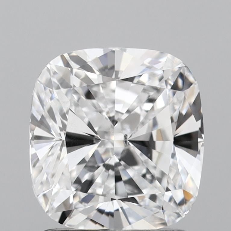 Loose Diamond - CUSHION BRILLIANT 1.76ct D SI1: Loose Diamond - CUSHION BRILLIANT 1.76ct D SI1 Source: This is a real non-mined Diamond that has been grown in a lab Shape: CUSHION BRILLIANT Carats: 1.76 Color: D Clarity: SI1 Certification: IGI Vide