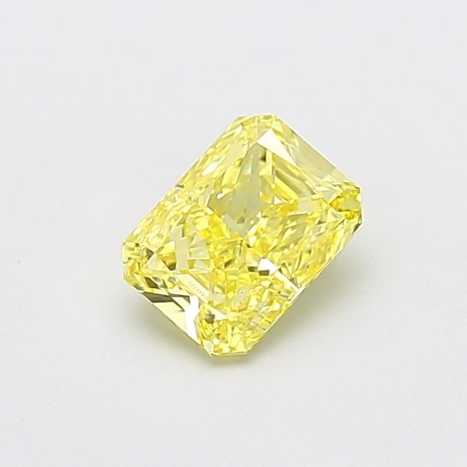 Loose Diamond - RADIANT 1.07ct Fancy Intense Yellow VVS2: Loose Diamond - RADIANT 1.07ct Fancy Intense Yellow VVS2 Source: This is a real non-mined Diamond that has been grown in a lab Shape: RADIANT Carats: 1.07 Color: Fancy Intense Yellow Certification: IG