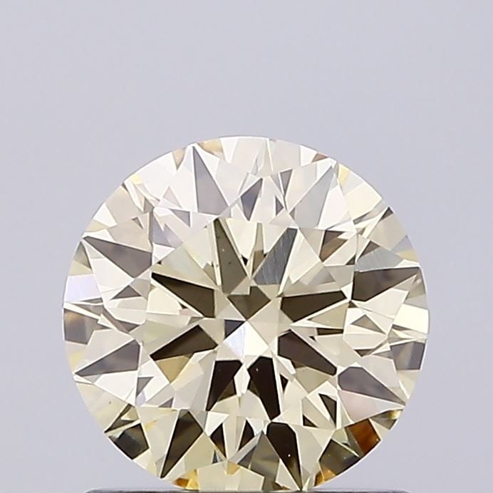 Loose Diamond - ROUND 1.0ct Fancy Light Yellow VS1: Loose Diamond - ROUND 1.0ct Fancy Light Yellow VS1 Source: This is a real non-mined Diamond that has been grown in a lab Shape: ROUND Carats: 1.0 Color: Fancy Light Yellow Certification: IGI Video: