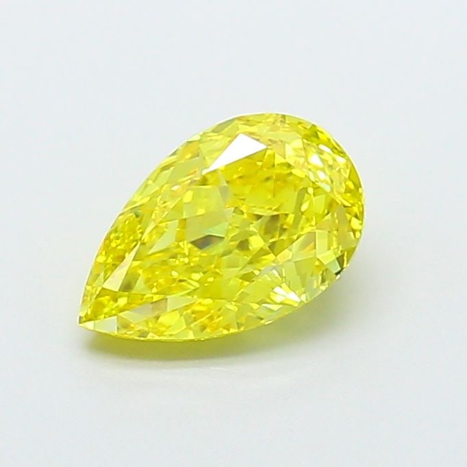 Loose Diamond - PEAR 1.75ct Fancy Vivid Yellow VVS2: Loose Diamond - PEAR 1.75ct Fancy Vivid Yellow VVS2 Source: This is a real non-mined Diamond that has been grown in a lab Shape: PEAR Carats: 1.75 Color: Fancy Vivid Yellow Certification: IGI Video: