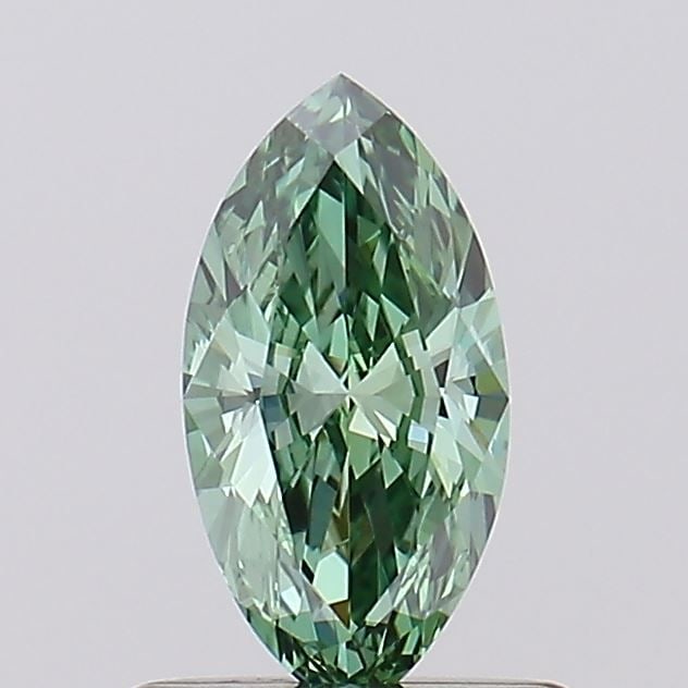 Loose Diamond - MARQUISE 0.48ct Fancy Vivid Green VVS1: Loose Diamond - MARQUISE 0.48ct Fancy Vivid Green VVS1 Source: This is a real non-mined Diamond that has been grown in a lab Shape: MARQUISE Carats: 0.48 Color: Fancy Vivid Green Certification: IGI Vi