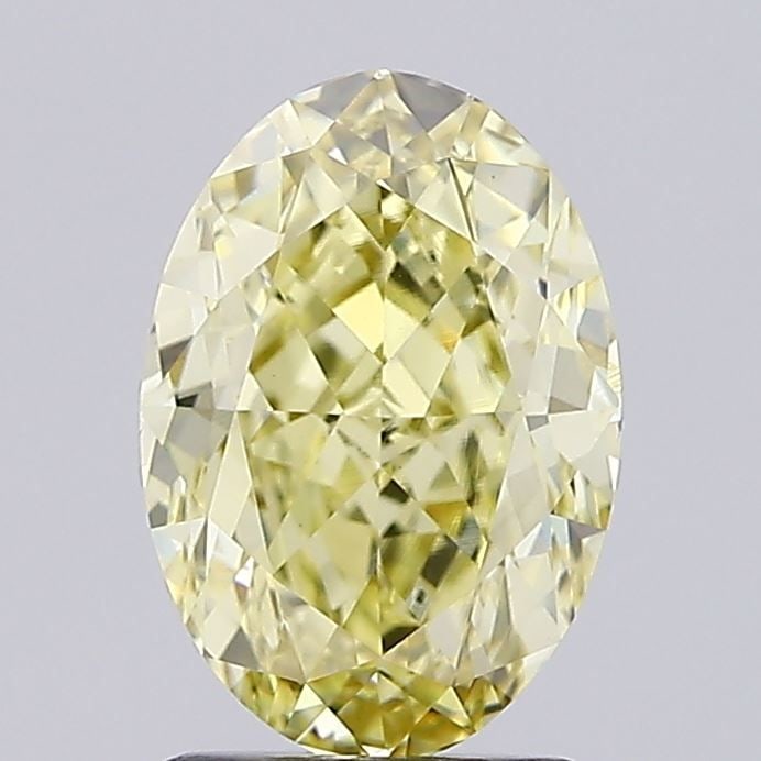 Loose Diamond - OVAL 2.54ct Fancy Yellow VS1: Loose Diamond - OVAL 2.54ct Fancy Yellow VS1 Source: This is a real non-mined Diamond that has been grown in a lab Shape: OVAL Carats: 2.54 Color: Fancy Yellow Certification: IGI The Diamond Depot Gua