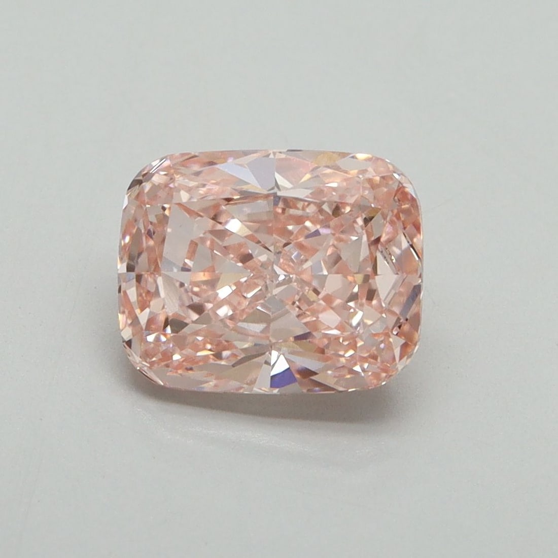 Loose Diamond - CUSHION MODIFIED 2.02ct Fancy Vivid Pink VS1: Loose Diamond - CUSHION MODIFIED 2.02ct Fancy Vivid Pink VS1 Source: This is a real non-mined Diamond that has been grown in a lab Shape: CUSHION MODIFIED Carats: 2.02 Color: Fancy Vivid Pink Certific