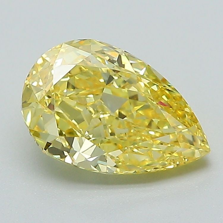 Loose Diamond - PEAR 1.6ct Fancy Vivid Yellow VVS2: Loose Diamond - PEAR 1.6ct Fancy Vivid Yellow VVS2 Source: This is a real non-mined Diamond that has been grown in a lab Shape: PEAR Carats: 1.6 Color: Fancy Vivid Yellow Certification: IGI Video: