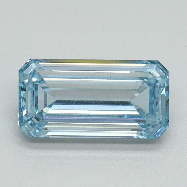 Loose Diamond - EMERALD 1.05ct Fancy Intense Blue VS1: Loose Diamond - EMERALD 1.05ct Fancy Intense Blue VS1 Source: This is a real non-mined Diamond that has been grown in a lab Shape: EMERALD Carats: 1.05 Color: Fancy Intense Blue Certification: IGI Vid