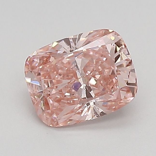 Loose Diamond - CUSHION MODIFIED 0.87ct Fancy Vivid Pink VS1: Loose Diamond - CUSHION MODIFIED 0.87ct Fancy Vivid Pink VS1 Source: This is a real non-mined Diamond that has been grown in a lab Shape: CUSHION MODIFIED Carats: 0.87 Color: Fancy Vivid Pink Certific