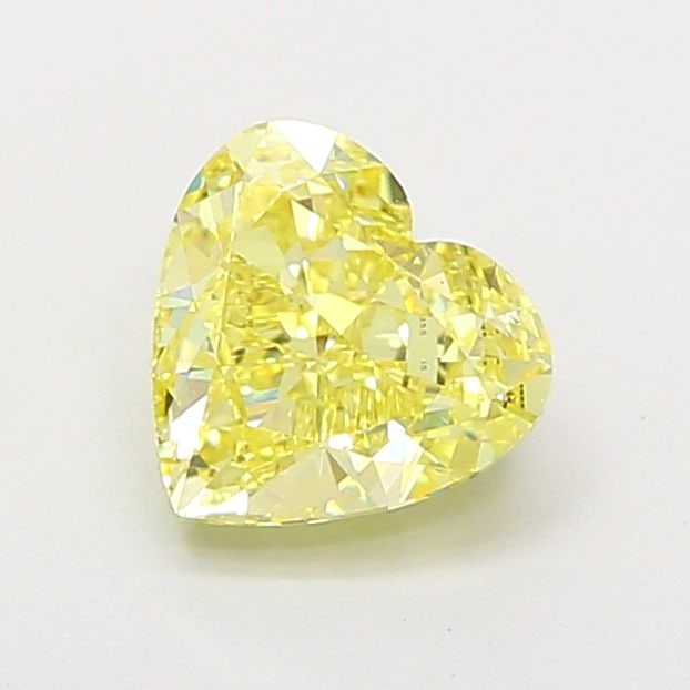 Loose Diamond - HEART 1.6ct Fancy Intense Yellow VS1: Loose Diamond - HEART 1.6ct Fancy Intense Yellow VS1 Source: This is a real non-mined Diamond that has been grown in a lab Shape: HEART Carats: 1.6 Color: Fancy Intense Yellow Certification: IGI Video
