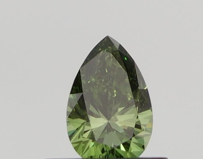 Loose Diamond - PEAR 0.41ct Fancy Green VVS2: Loose Diamond - PEAR 0.41ct Fancy Green VVS2 Source: This is a real non-mined Diamond that has been grown in a lab Shape: PEAR Carats: 0.41 Color: Fancy Green Certification: NONE Video: