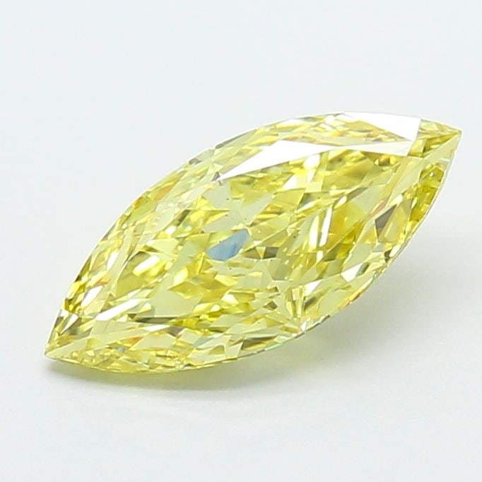 Loose Diamond - MARQUISE 1.63ct Fancy Intense Yellow VS2: Loose Diamond - MARQUISE 1.63ct Fancy Intense Yellow VS2 Source: This is a real non-mined Diamond that has been grown in a lab Shape: MARQUISE Carats: 1.63 Color: Fancy Intense Yellow Certification: I