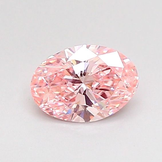 Loose Diamond - OVAL 0.51ct Fancy Vivid Pink VVS2: Loose Diamond - OVAL 0.51ct Fancy Vivid Pink VVS2 Source: This is a real non-mined Diamond that has been grown in a lab Shape: OVAL Carats: 0.51 Color: Fancy Vivid Pink Certification: NONE Video: