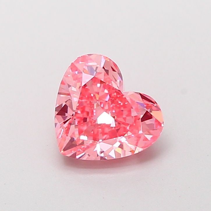 Loose Diamond - HEART 1.63ct Fancy Vivid Pink VVS1: Loose Diamond - HEART 1.63ct Fancy Vivid Pink VVS1 Source: This is a real non-mined Diamond that has been grown in a lab Shape: HEART Carats: 1.63 Color: Fancy Vivid Pink Certification: IGI Video: