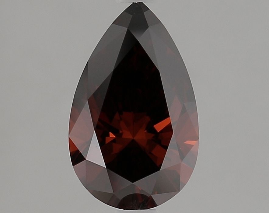 Loose Diamond - PEAR 1.57ct Fancy Deep Orange VS1: Loose Diamond - PEAR 1.57ct Fancy Deep Orange VS1 Source: This is a real non-mined Diamond that has been grown in a lab Shape: PEAR Carats: 1.57 Color: Fancy Deep Orange Certification: IGI Video: