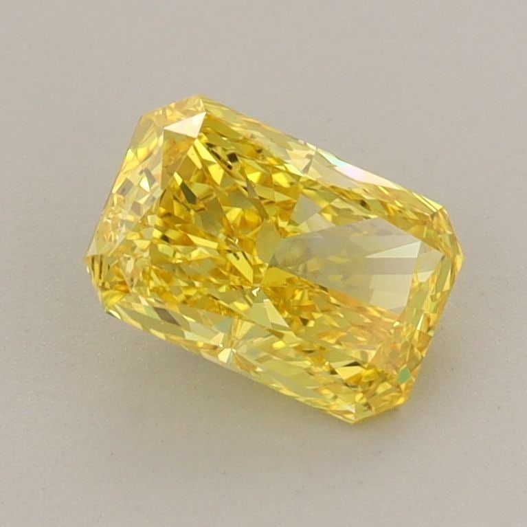 Loose Diamond - RADIANT 1.02ct Fancy Vivid Yellow VS1: Loose Diamond - RADIANT 1.02ct Fancy Vivid Yellow VS1 Source: This is a real non-mined Diamond that has been grown in a lab Shape: RADIANT Carats: 1.02 Color: Fancy Vivid Yellow Certification: IGI Vid