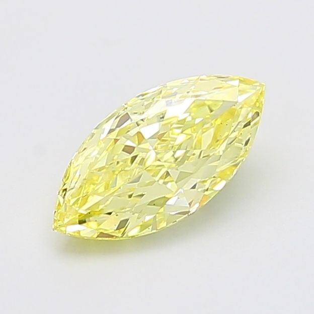 Loose Diamond - MARQUISE 1.49ct Fancy Intense Yellow VS2: Loose Diamond - MARQUISE 1.49ct Fancy Intense Yellow VS2 Source: This is a real non-mined Diamond that has been grown in a lab Shape: MARQUISE Carats: 1.49 Color: Fancy Intense Yellow Certification: I