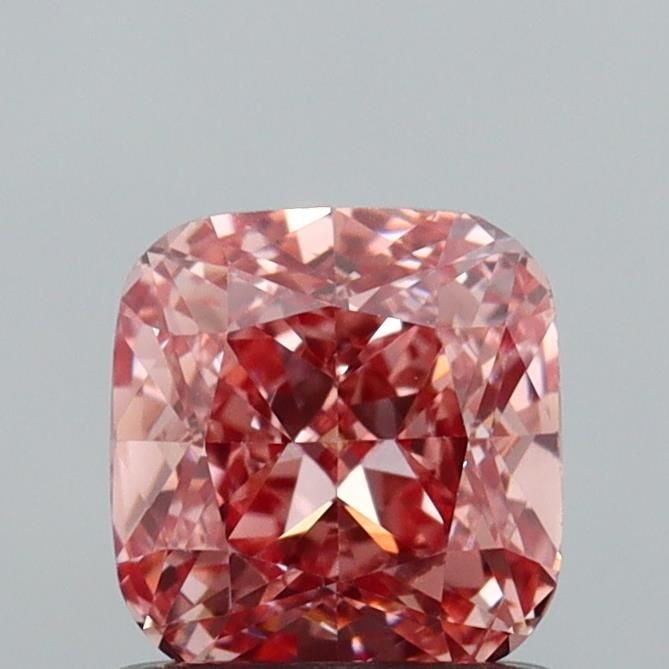 Loose Diamond - CUSHION MODIFIED 1.01ct Fancy Intense Brownish Pink VS2: Loose Diamond - CUSHION MODIFIED 1.01ct Fancy Intense Brownish Pink VS2 Source: This is a real non-mined Diamond that has been grown in a lab Shape: CUSHION MODIFIED Carats: 1.01 Color: Fancy Intense 