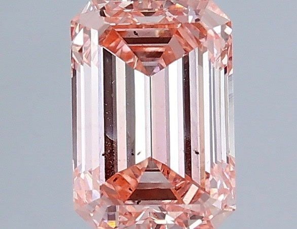 Loose Diamond - EMERALD 1.03ct Fancy Intense Pink SI1: Loose Diamond - EMERALD 1.03ct Fancy Intense Pink SI1 Source: This is a real non-mined Diamond that has been grown in a lab Shape: EMERALD Carats: 1.03 Color: Fancy Intense Pink Certification: IGI Vid