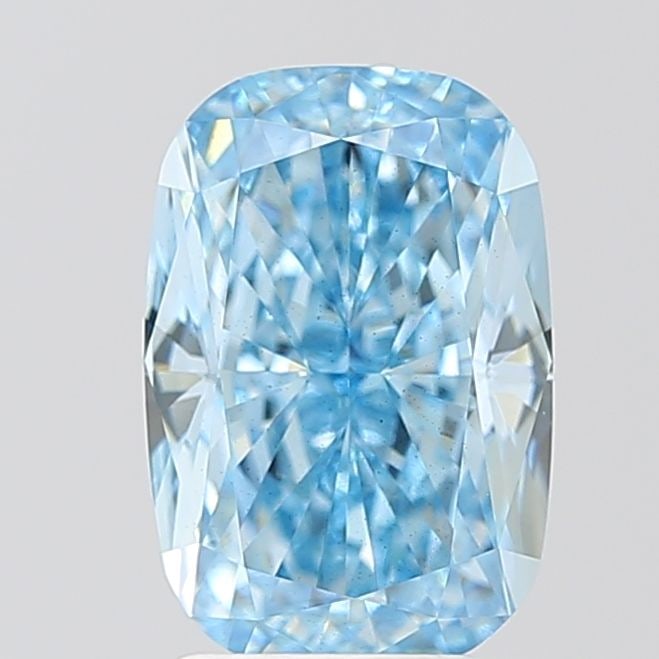 Loose Diamond - CUSHION MODIFIED 3.33ct Fancy Vivid Blue VS2: Loose Diamond - CUSHION MODIFIED 3.33ct Fancy Vivid Blue VS2 Source: This is a real non-mined Diamond that has been grown in a lab Shape: CUSHION MODIFIED Carats: 3.33 Color: Fancy Vivid Blue Certific
