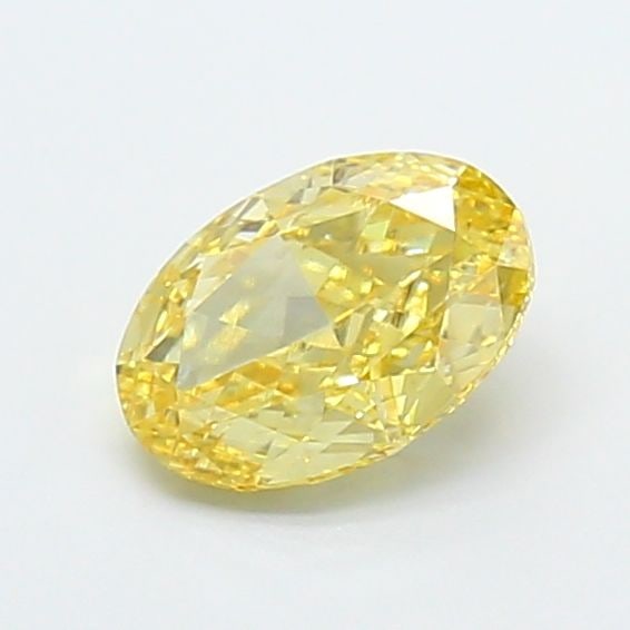 Loose Diamond - OVAL 1.03ct Fancy Intense Yellow VVS2: Loose Diamond - OVAL 1.03ct Fancy Intense Yellow VVS2 Source: This is a real non-mined Diamond that has been grown in a lab Shape: OVAL Carats: 1.03 Color: Fancy Intense Yellow Certification: IGI Vide