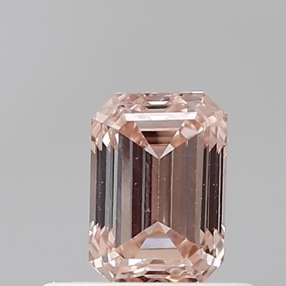 Loose Diamond - EMERALD 0.55ct Fancy Light Brown Pink VVS2: Loose Diamond - EMERALD 0.55ct Fancy Light Brown Pink VVS2 Source: This is a real non-mined Diamond that has been grown in a lab Shape: EMERALD Carats: 0.55 Color: Fancy Light Brown Pink Certification